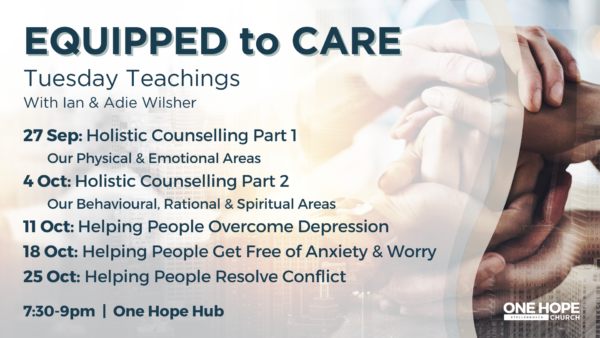 Equipped to Care Tuesday Teachings
